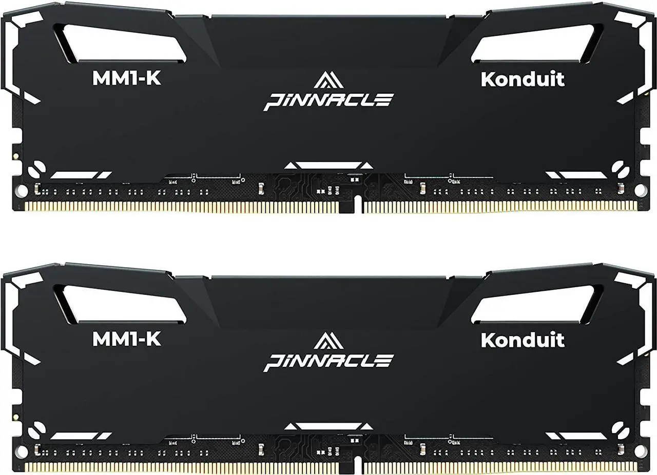 Main image of Timetec Pinnacle Konduit 16GB KIT(2x8GB) DDR4 3200MHz PC4-25600 CL16-18-18-38 1.35V Compatible for AMD and Intel Desktop Gaming PC Memory Module RAM - Black