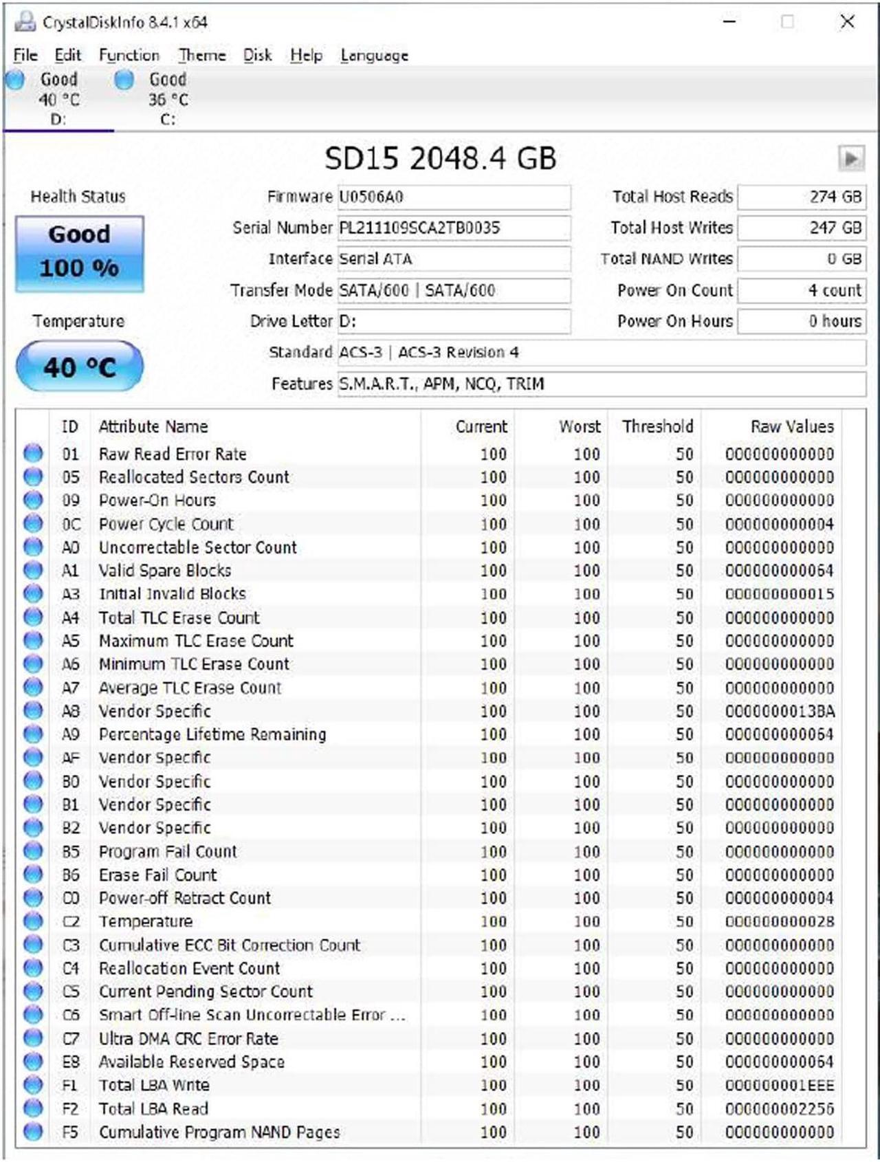Alt view image 7 of 7 - Timetec 2TB SSD 3D NAND SATA III 6Gb/s 2.5 Inch 7mm (0.28") Read Speed Up to 550 MB/s SLC Cache Performance Boost Internal Solid State Drive for PC Computer Desktop and Laptop (2TB)