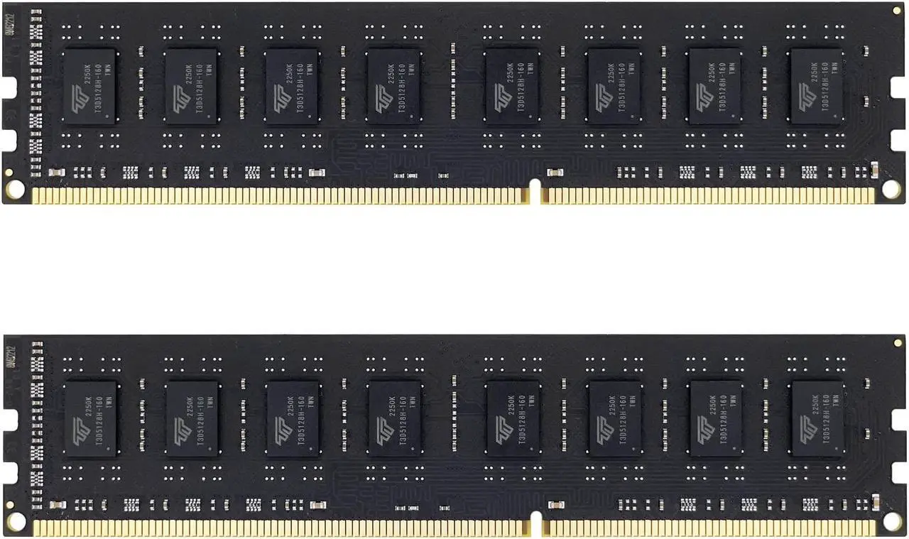 Alt view image 6 of 6 - Timetec 16GB KIT(2x8GB) DDR3 / DDR3L 1333MHz PC3-10600 Non-ECC Unbuffered 1.5V / 1.35V CL9 2Rx8 Dual Rank 240 Pin UDIMM PC Desktop Computer Memory RAM Module Upgrade (16GB KIT(2x8GB))