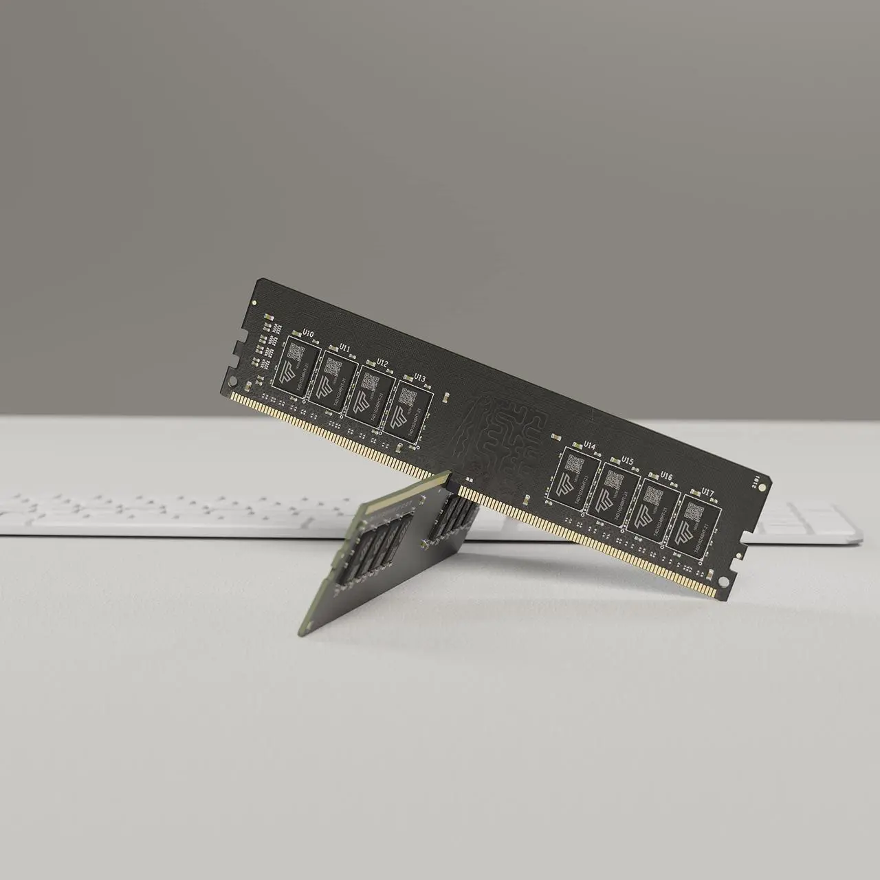 Alt view image 2 of 5 - Timetec 32GB KIT(2x16GB) DDR4 2133MHz PC4-17000 Non-ECC Unbuffered 1.2V CL15 2Rx8 Dual Rank 288 Pin UDIMM Desktop PC Computer Memory RAM Module Upgrade (32GB KIT(2x16GB))
