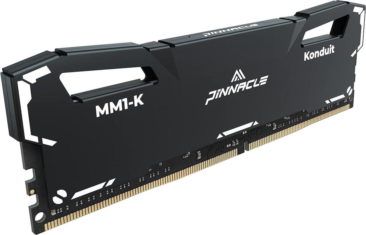 Alt view image 2 of 7 - Timetec Pinnacle Konduit 32GB DDR4 3200MHz PC4-25600 CL16-18-18-38 XMP2.0 Overclocking 1.35V Dual Rank Compatible for AMD and Intel Desktop Gaming PC Memory Module - Black