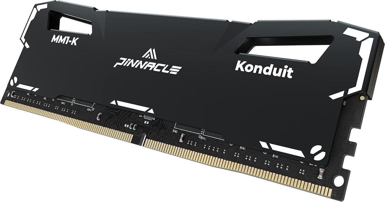 Alt view image 3 of 7 - Timetec Pinnacle Konduit 32GB DDR4 3200MHz PC4-25600 CL16-18-18-38 XMP2.0 Overclocking 1.35V Dual Rank Compatible for AMD and Intel Desktop Gaming PC Memory Module - Black