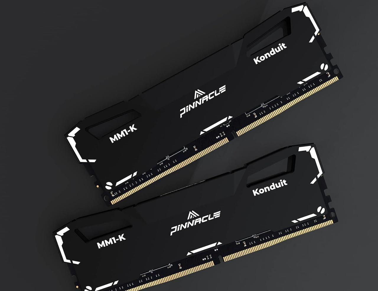 Alt view image 7 of 7 - Timetec Pinnacle Konduit 32GB DDR4 3200MHz PC4-25600 CL16-18-18-38 XMP2.0 Overclocking 1.35V Dual Rank Compatible for AMD and Intel Desktop Gaming PC Memory Module - Black