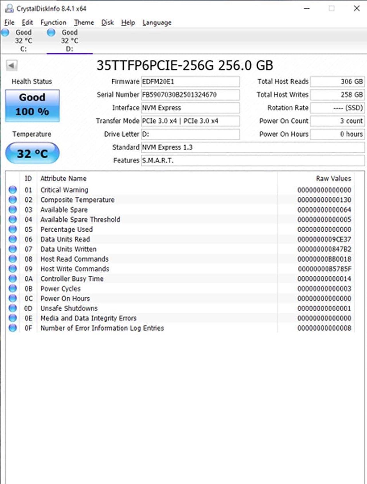 Alt view image 7 of 7 - Timetec 256GB 3D NAND NVMe Gen3x4 PCIe M.2 2280 Internal Solid State Drive