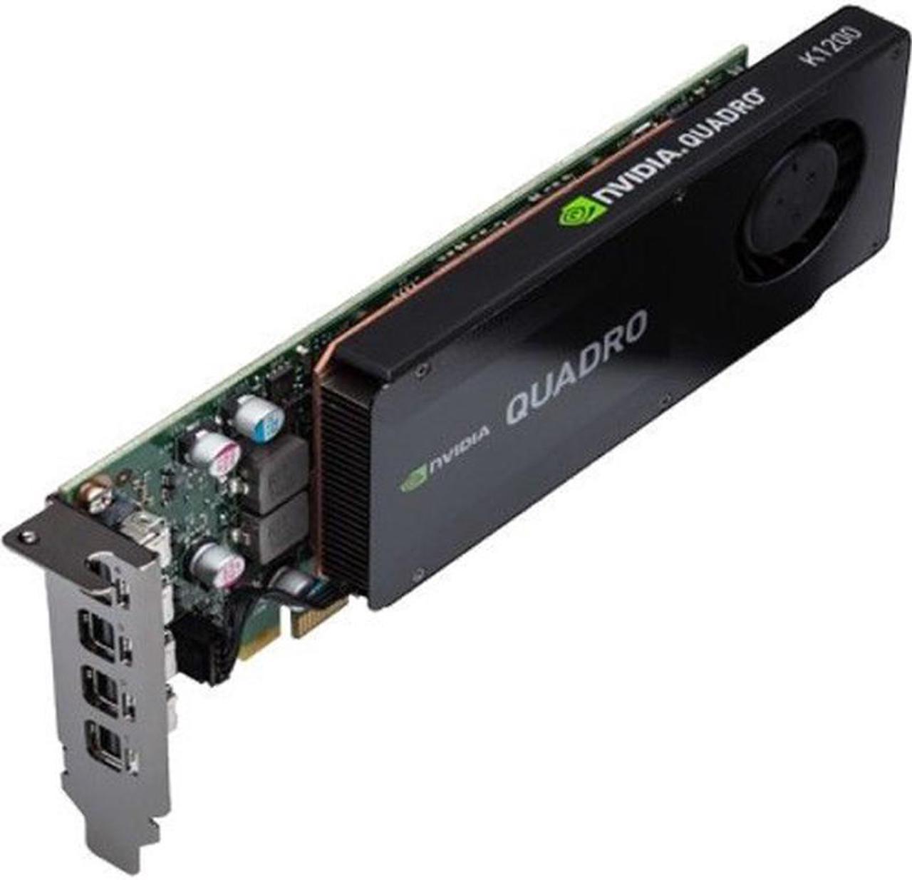 PNY Quadro K1200 Graphic Card - 4 GB GDDR5 - Low-profile - Single Slot Space Req