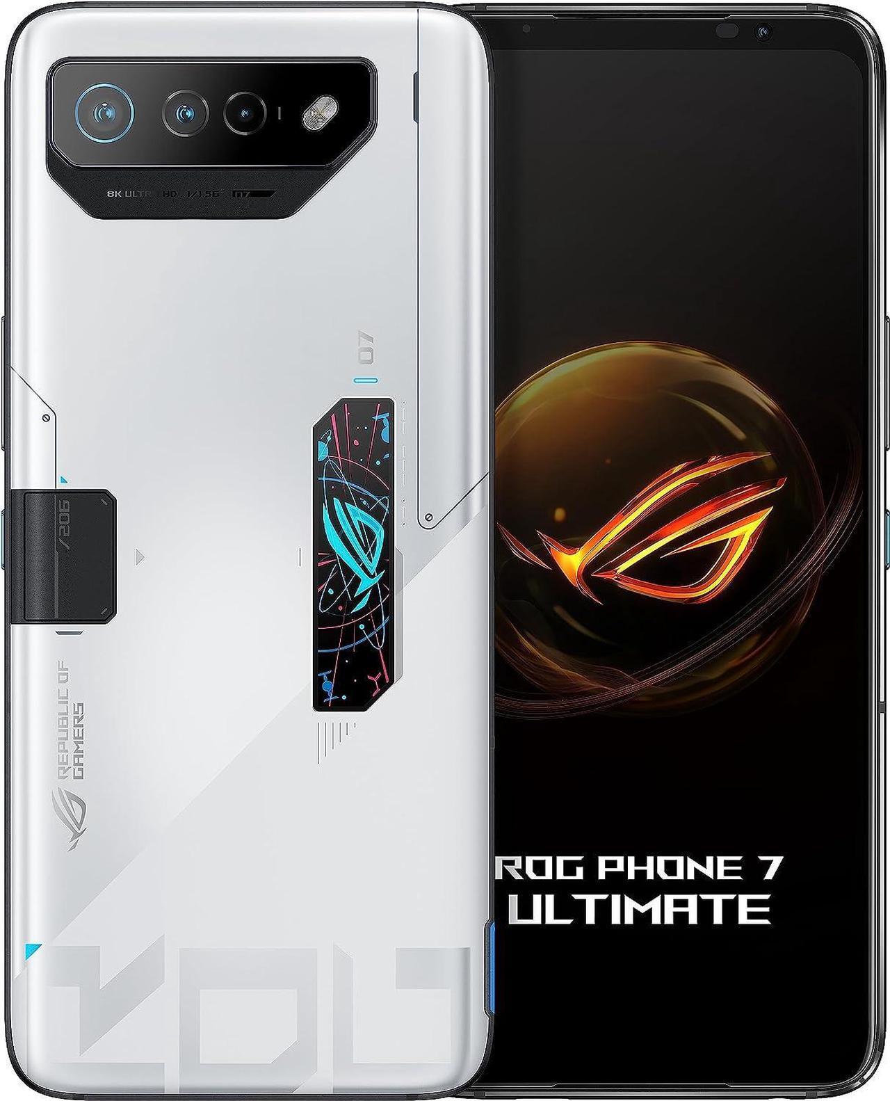 Alt view image 8 of 11 - ASUS ROG Phone 7 Ultimate Cell Phone, AeroActive Cooler bundle, 6.78 FHD+ 2448x1080 165Hz, 6000mAh Battery, 50MP/13MP/5MP Triple Camera, 32MP Front, 16GB RAM, 512GB Storage, AI2205-16G512G-ULT