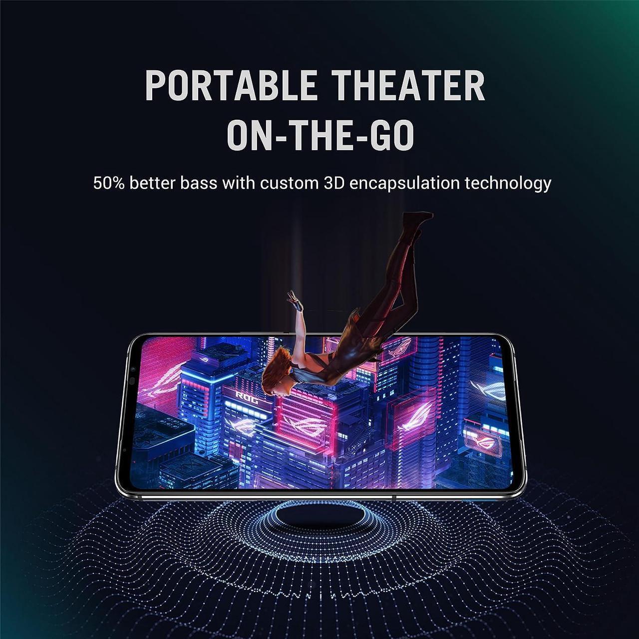 Alt view image 11 of 11 - ASUS ROG Phone 7 Ultimate Cell Phone, AeroActive Cooler bundle, 6.78 FHD+ 2448x1080 165Hz, 6000mAh Battery, 50MP/13MP/5MP Triple Camera, 32MP Front, 16GB RAM, 512GB Storage, AI2205-16G512G-ULT
