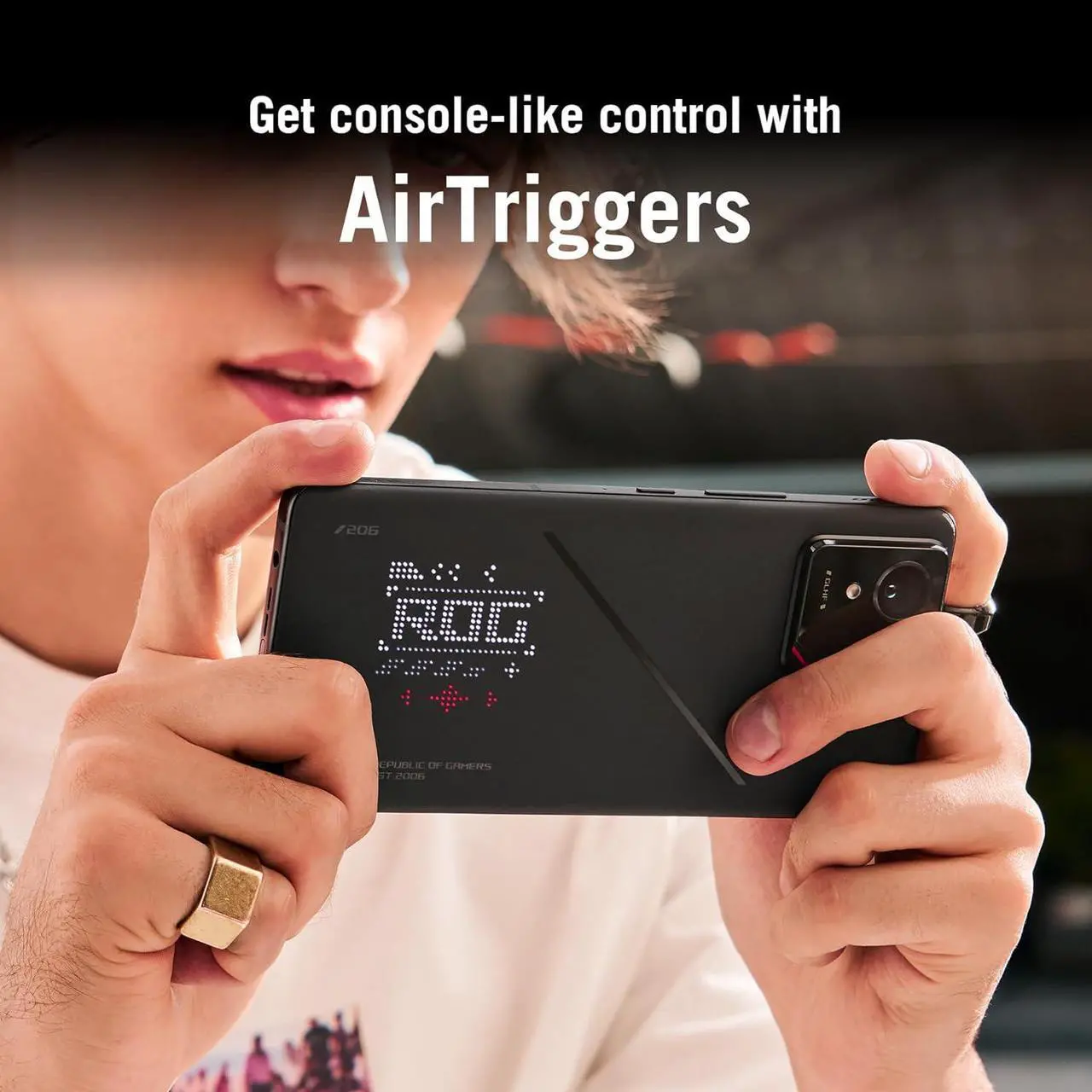 Alt view image 5 of 7 - ASUS ROG Phone 9 Pro Unlocked Android Phone Bundle, US Version, 6.78" 185Hz AMOLED Display, 1TB Storage, 24GB RAM, 5800mAh Battery, 50MP Gimbal Camera, 32MP Front, Snapdragon 8 Elite, Dual-SIM, Black
