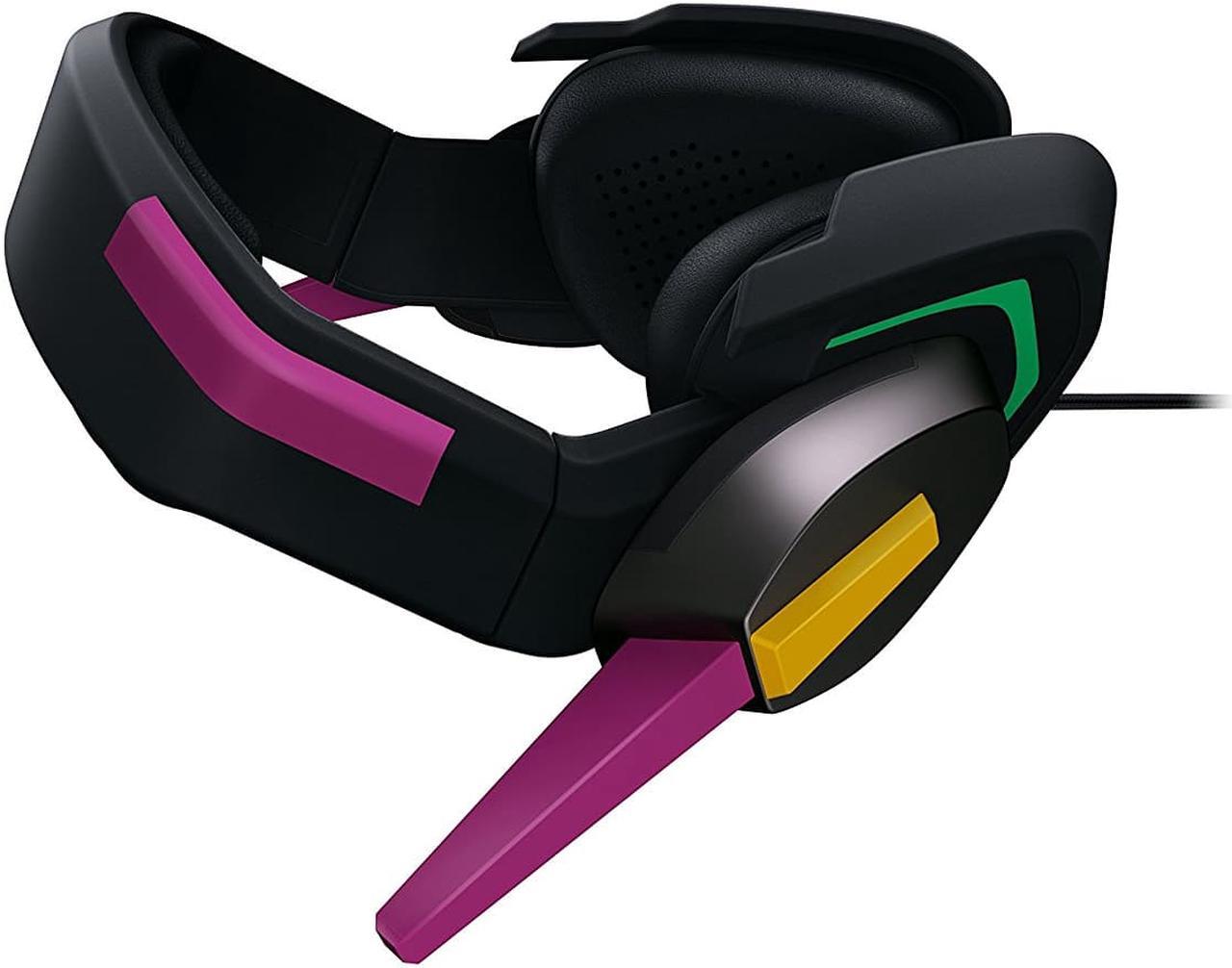 Alt view image 3 of 9 - Razer D.Va MEKA Headset - Exclusive Overwatch Edition - Analog Gaming