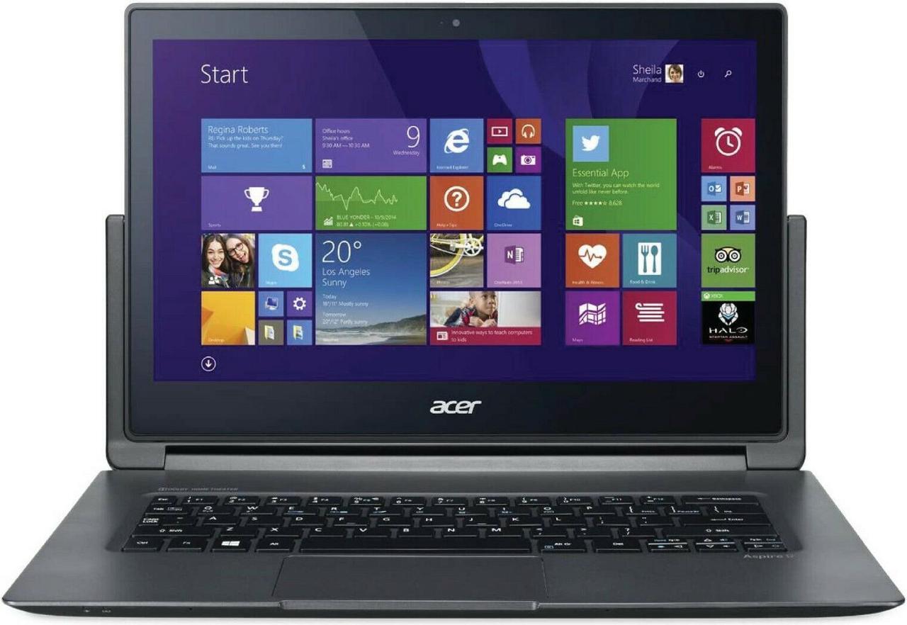 Main image of Acer Aspire 13.3in Touchscreen Laptop/Tablet Core i5-4210 1.7GHz 8GB RAM 450GB