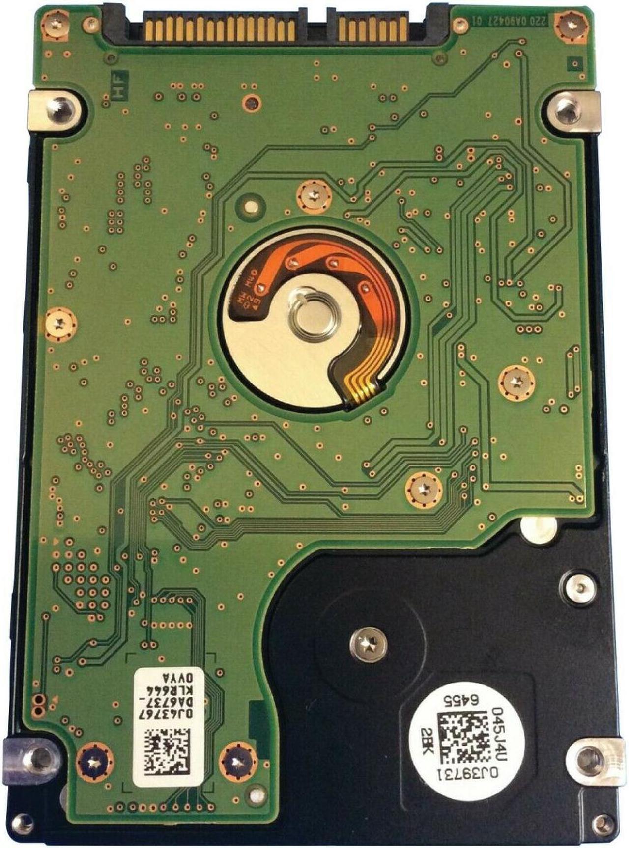 Alt view image 3 of 4 - Hitachi 2.5" Desktop Internal Hard Drive 500GB 5400rpm 8MB Cache SATA 6Gb/s 7pin HDD for Laptop, PC P/N: 0J47805 HTS545050A7E680
