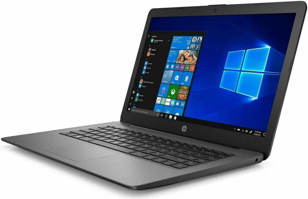 Alt view image 4 of 7 - HP Stream 14-ds0035nr 14" HD Laptop AMD A4-9120e Dual-Core 1.5 Ghz 4GB DDR4 32GB eMMC AMD Radeon R3 Graphics Windows 10 Home in S mode