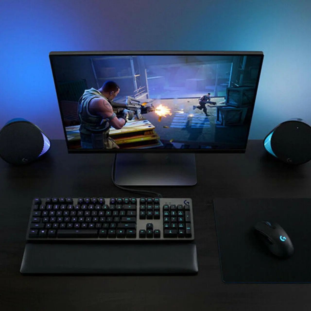 Alt view image 7 of 8 - Logitech G703 Lightspeed Wireless Optical Gaming Mouse 910-005638 with Hero 25K Sensor, Supports PowerPlay & Lightsync RGB Lighting - Black