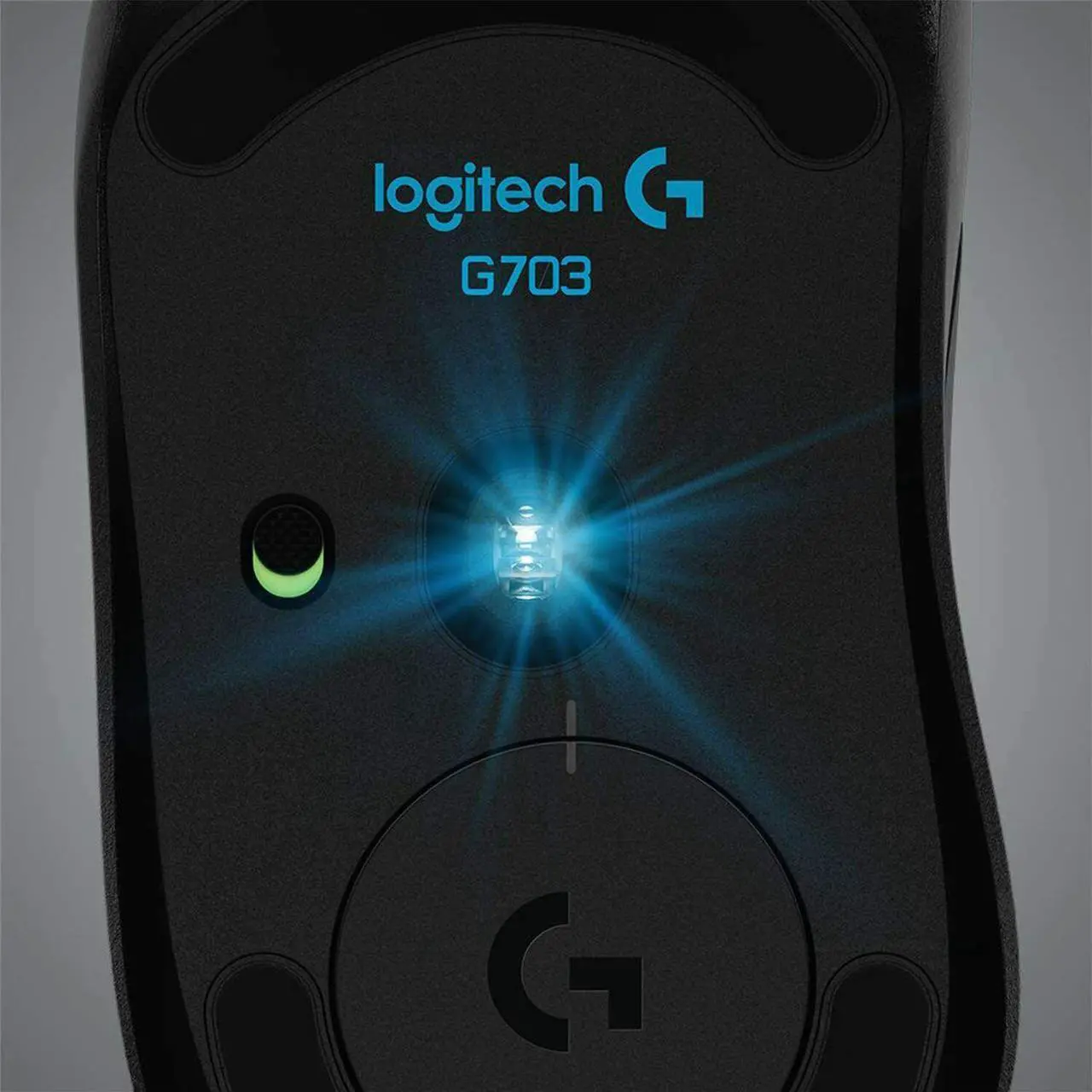 Alt view image 4 of 8 - Logitech G703 Lightspeed Wireless Optical Gaming Mouse 910-005638 with Hero 25K Sensor, Supports PowerPlay & Lightsync RGB Lighting - Black