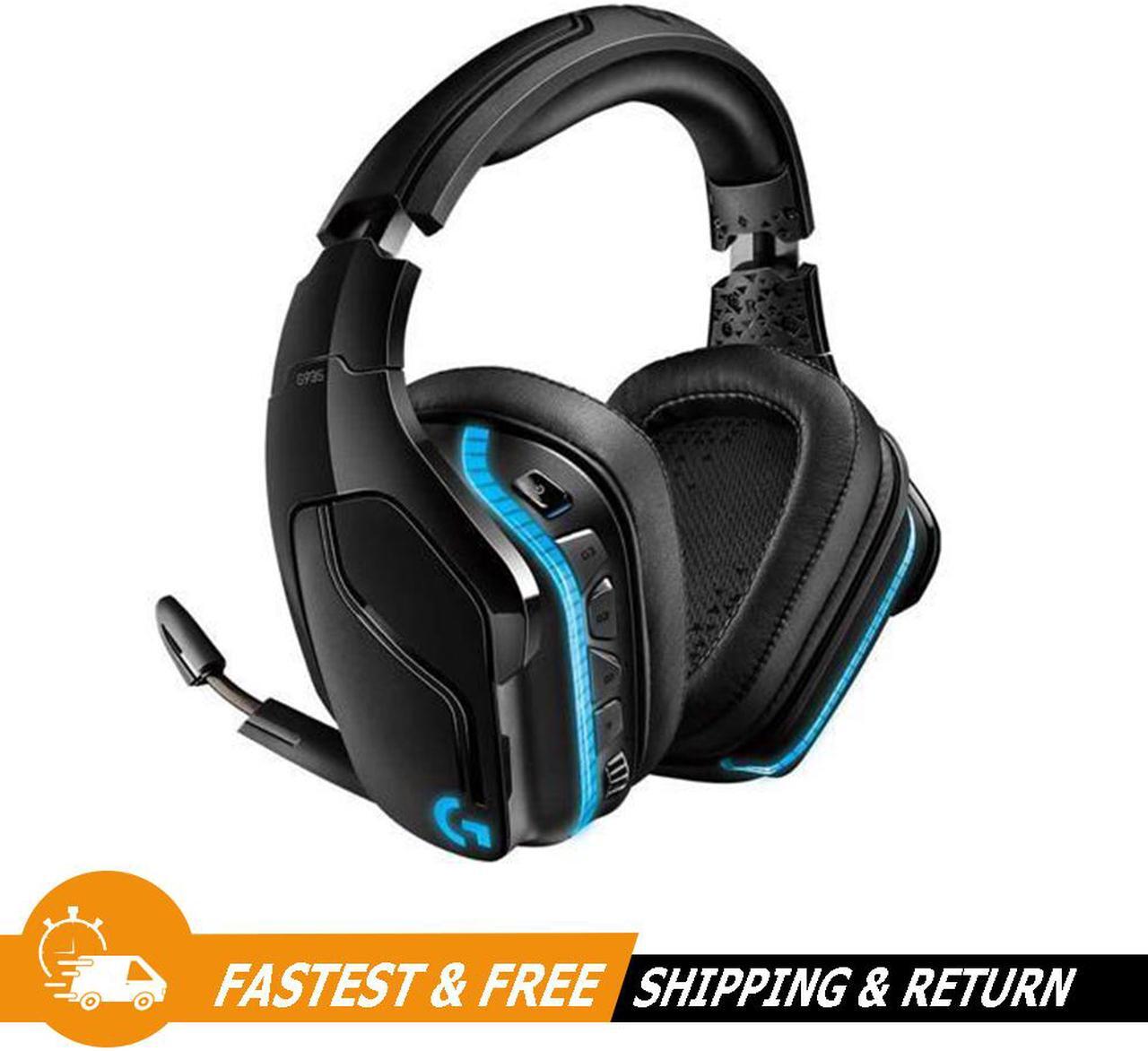 Alt view image 2 of 9 - Logitech G935 Wireless 7.1 Surround Sound RGB Lightsync Gaming Headset - Stereo - USB - Wired/Wireless - 20 Hz - 20 kHz (981-000742)