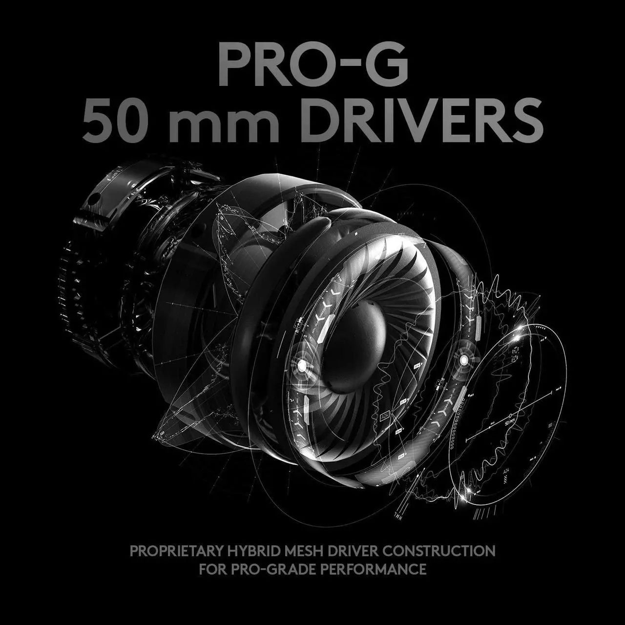 Alt view image 7 of 16 - Logitech G PRO X USB Wired Virtual 7.1 Surround Sound DTS Headphone X 2.0 Gaming Over-the-Ear Headset with Blue VO!CE for Windows 981-000817 - Black
