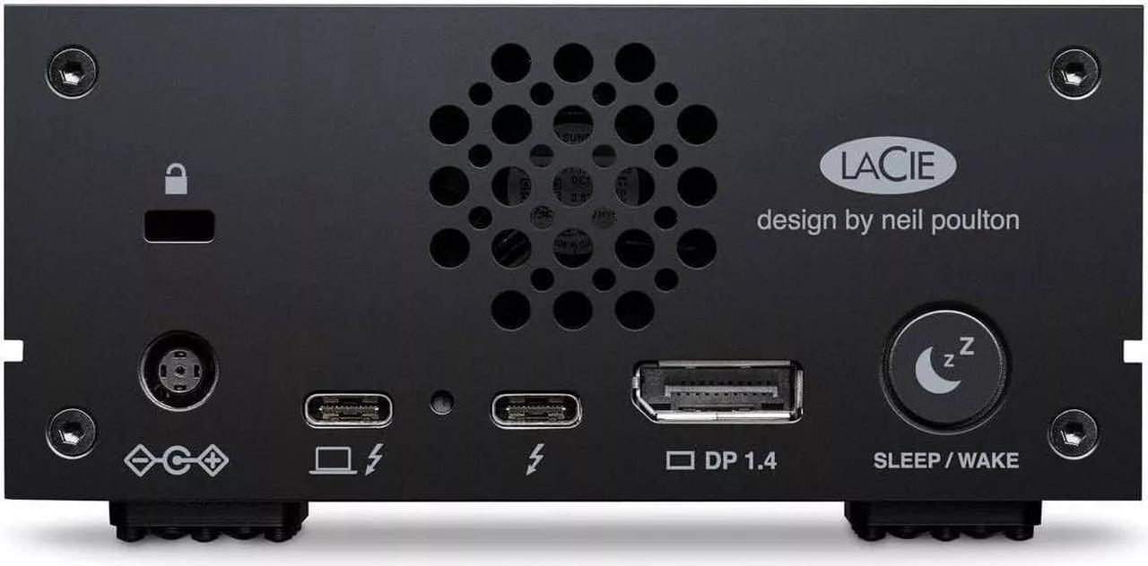 Alt view image 4 of 6 - LaCie 10TB 1big Dock Thunderbolt 2.5" USB 3.2 7200 RPM Desktop HDD STHS10000800