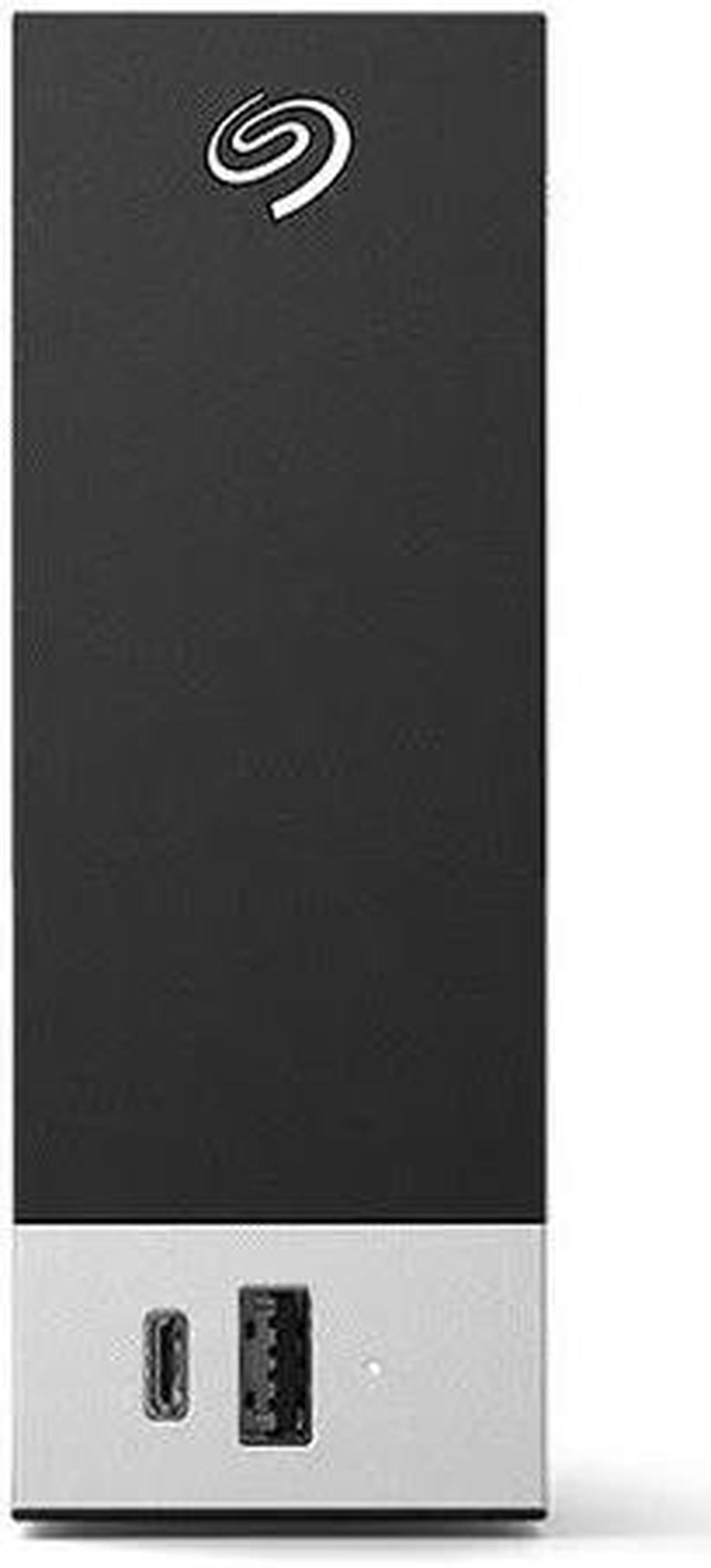 Alt view image 3 of 7 - Seagate One Touch Hub 8TB 3.5" USB 3.0 External Hard Drive Desktop STLC8000400