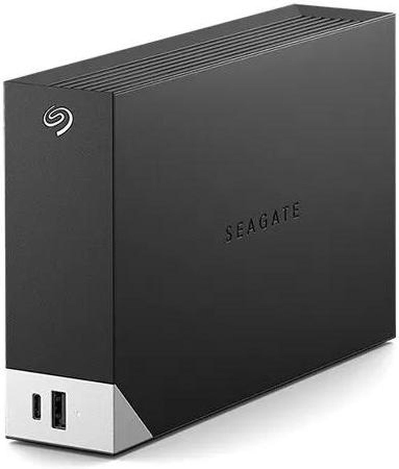 Alt view image 2 of 7 - Seagate One Touch Hub 8TB 3.5" USB 3.0 External Hard Drive Desktop STLC8000400