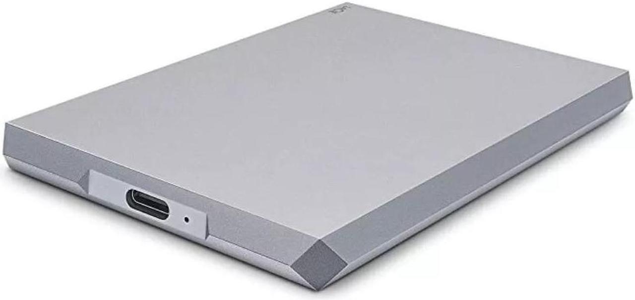 Alt view image 3 of 4 - Lacie Mobile SSD 1TB Portable External Hard Drive USB 3.1 Type-C STHM1000400, Silver