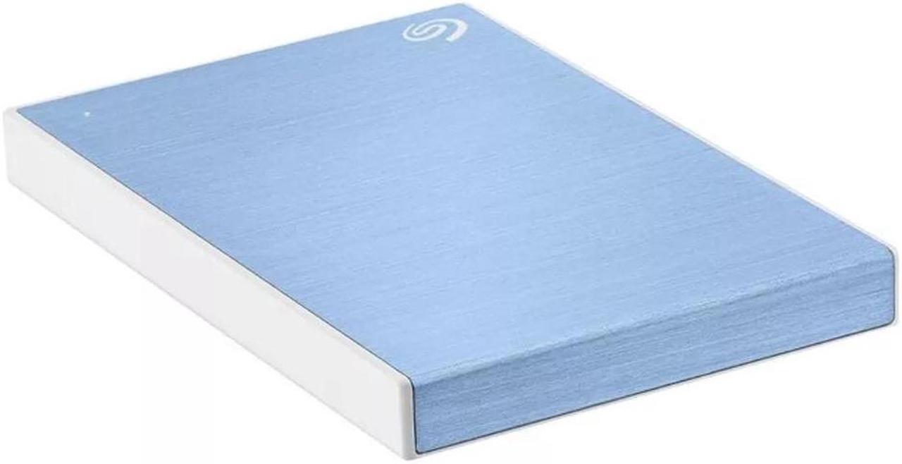 Alt view image 2 of 3 - Seagate Backup Plus Slim 2TB USB 3.0 Portable External Hard Drive STHN2000402, Light Blue