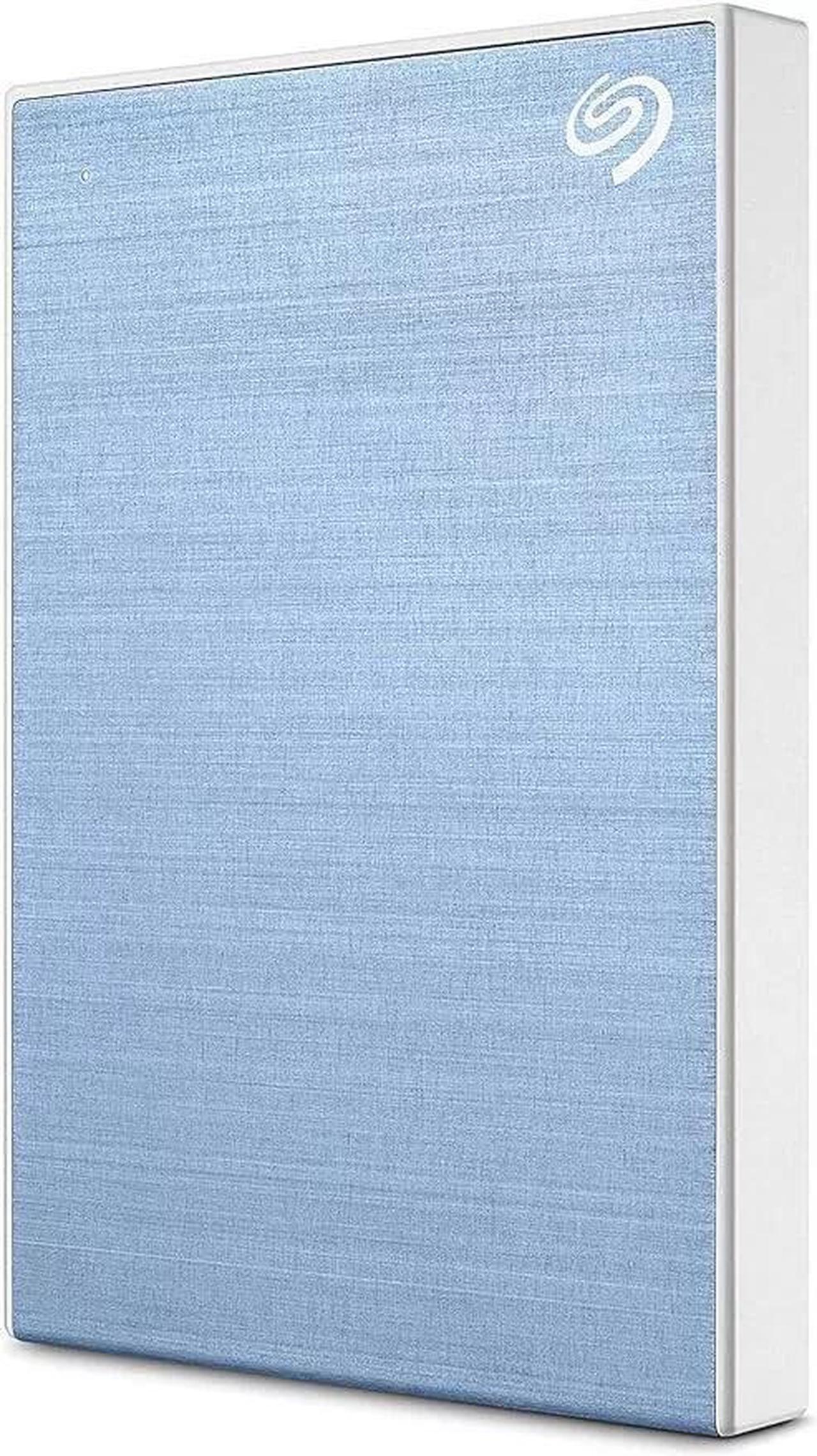 Alt view image 3 of 3 - Seagate Backup Plus Slim 2TB USB 3.0 Portable External Hard Drive STHN2000402, Light Blue