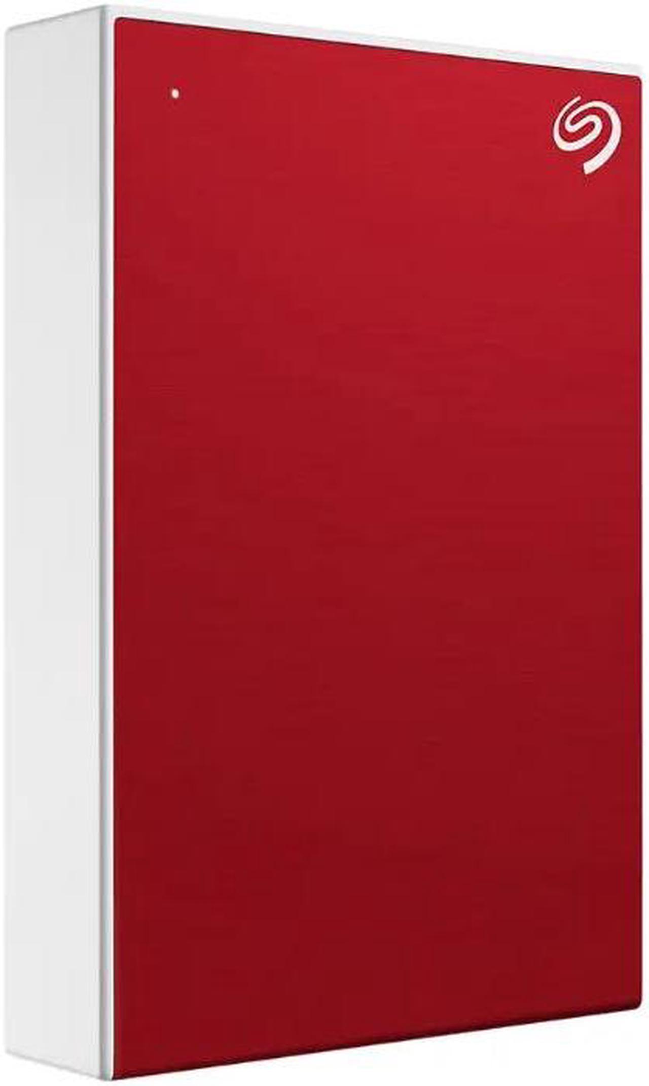 Alt view image 2 of 4 - Seagate 1TB One Touch USB 3.0 External Hard Drive 2.5-Inch STKB1000403, Red
