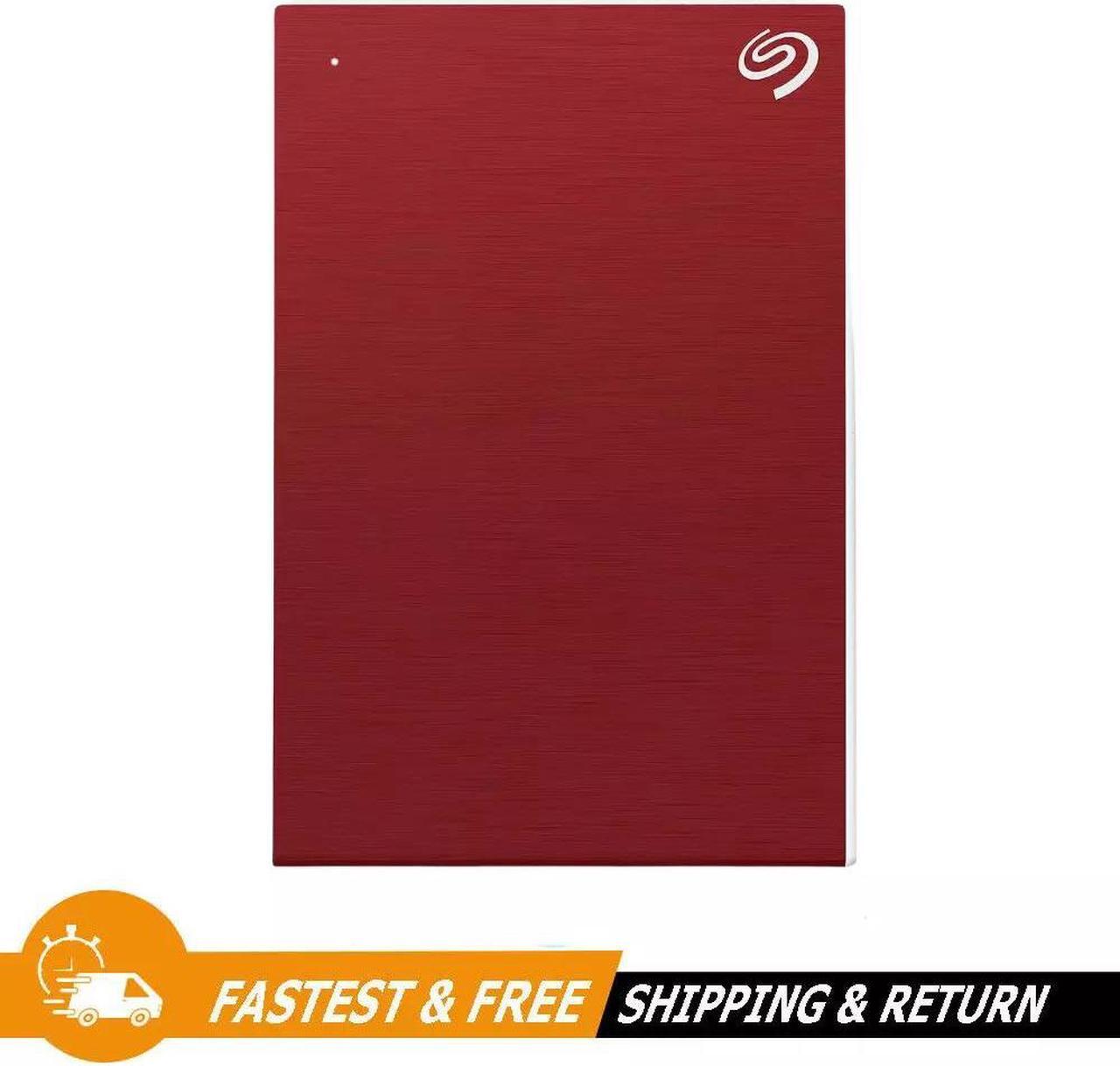 Main image of Seagate 1TB One Touch USB 3.0 External Hard Drive 2.5-Inch STKB1000403, Red