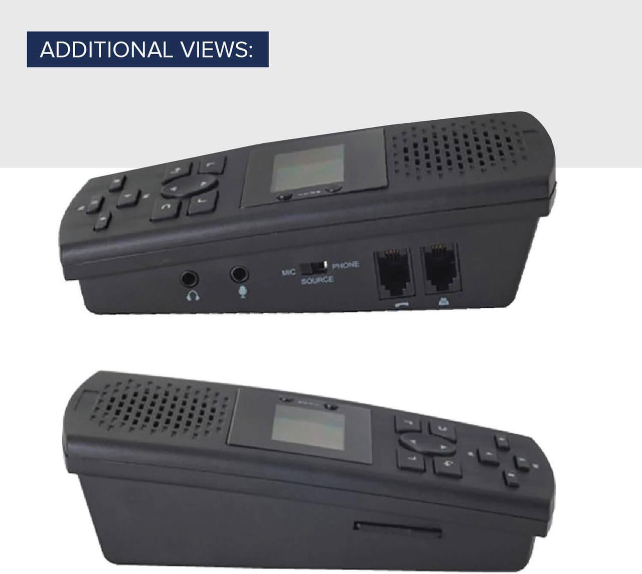 Alt view image 6 of 9 - RecorderGear TR600 Landline Phone Call Recorder For Analog/IP/Digital Lines, Automatic Telephone Recording Device