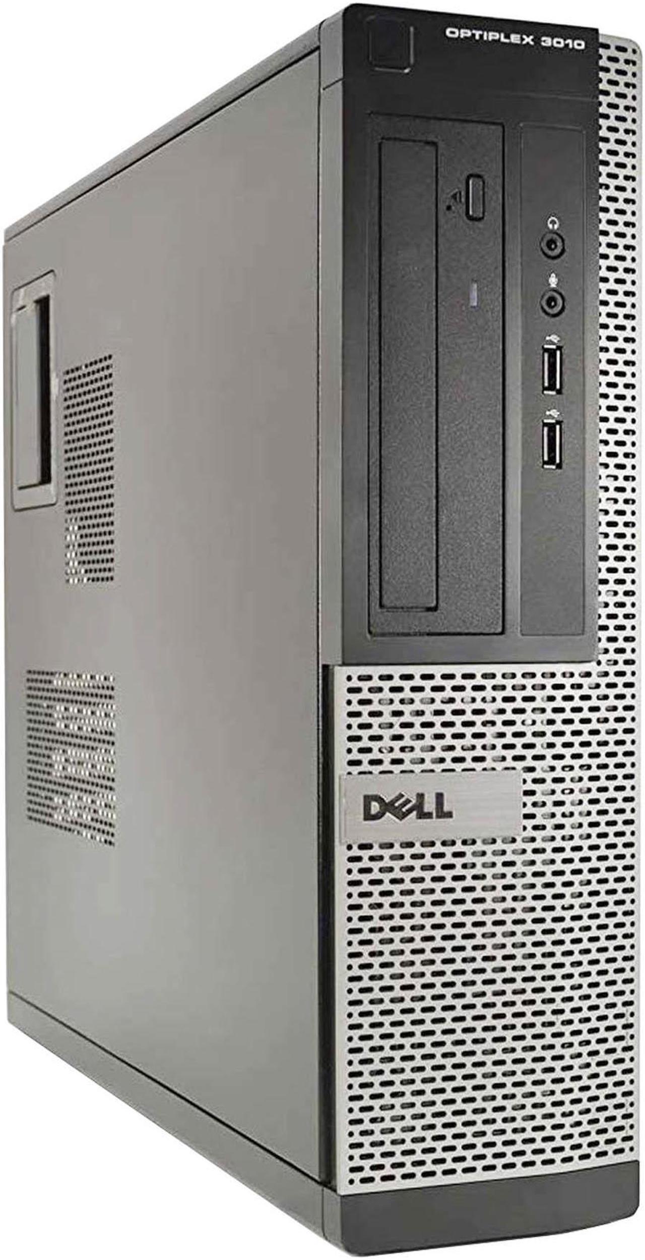 Alt view image 5 of 5 - Dell Optiplex 3010 Desktop Computer Intel Core i3 3220 16GB RAM 500GB DVD Windows 10 Home PC, New Free keyboard and Mouse, WiFi Adapter, Black - OEM