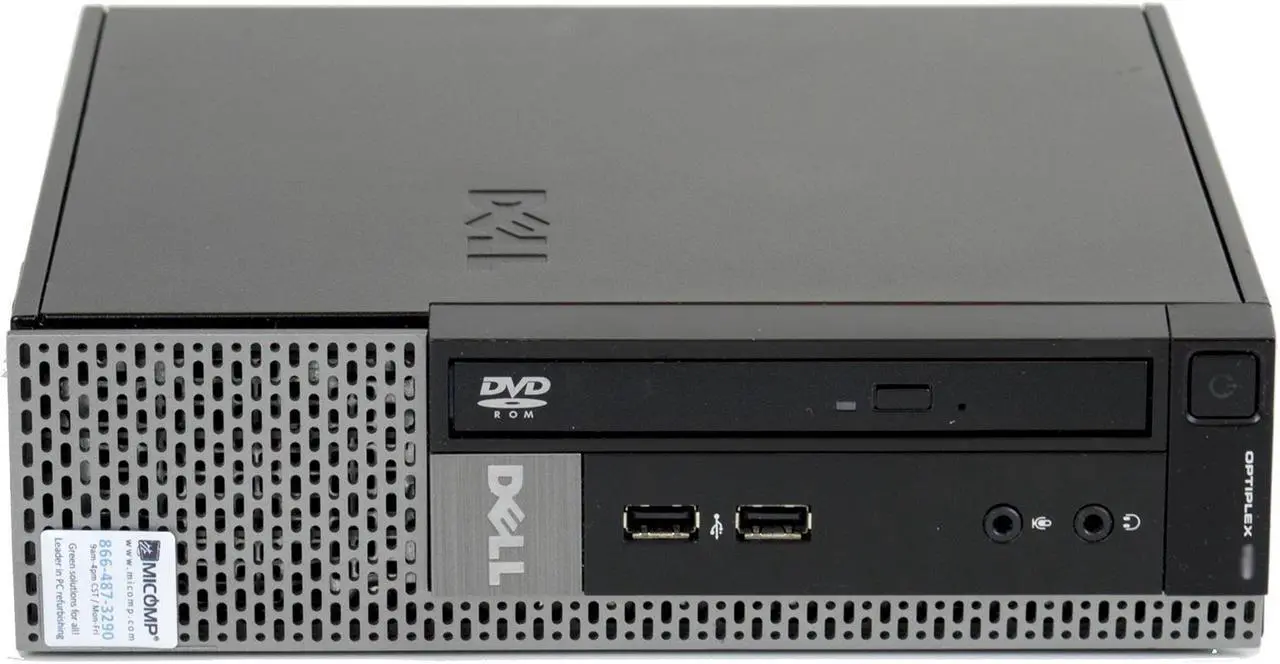 Alt view image 4 of 5 - Dell Optiplex 7010 Ultra Small Form Factor PC i3-3220 Dual Core 3.3Ghz 8GB 120GB New Solid State Drive DVD-Rom Windows 10 Professional 64 Bit 1 Year Warranty
