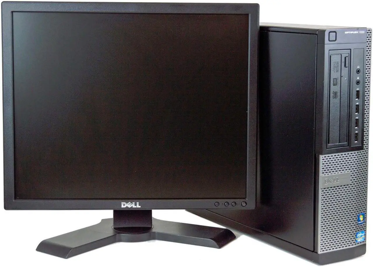 Main image of Dell Optiplex 960 Desktop Core 2 Duo 3.1Ghz 6Gb 250Gb Dvd Windows 10 Pro 64 Bit 19" Lcd, 1 Year Warranty
