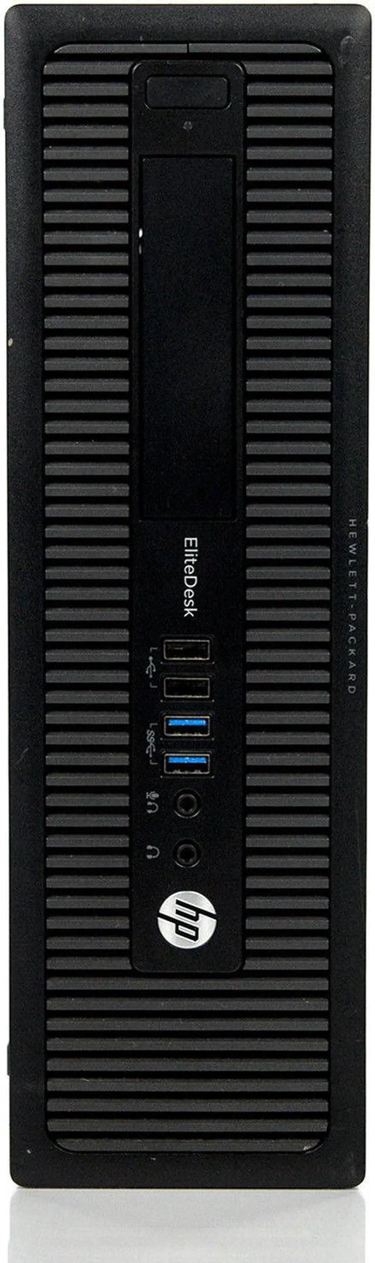 Alt view image 2 of 5 - HP ProDesk 400 G1 SF Dual Core 3.4Ghz 8GB 1TB Windows 10 PRO Desktop Computer PC & LCD