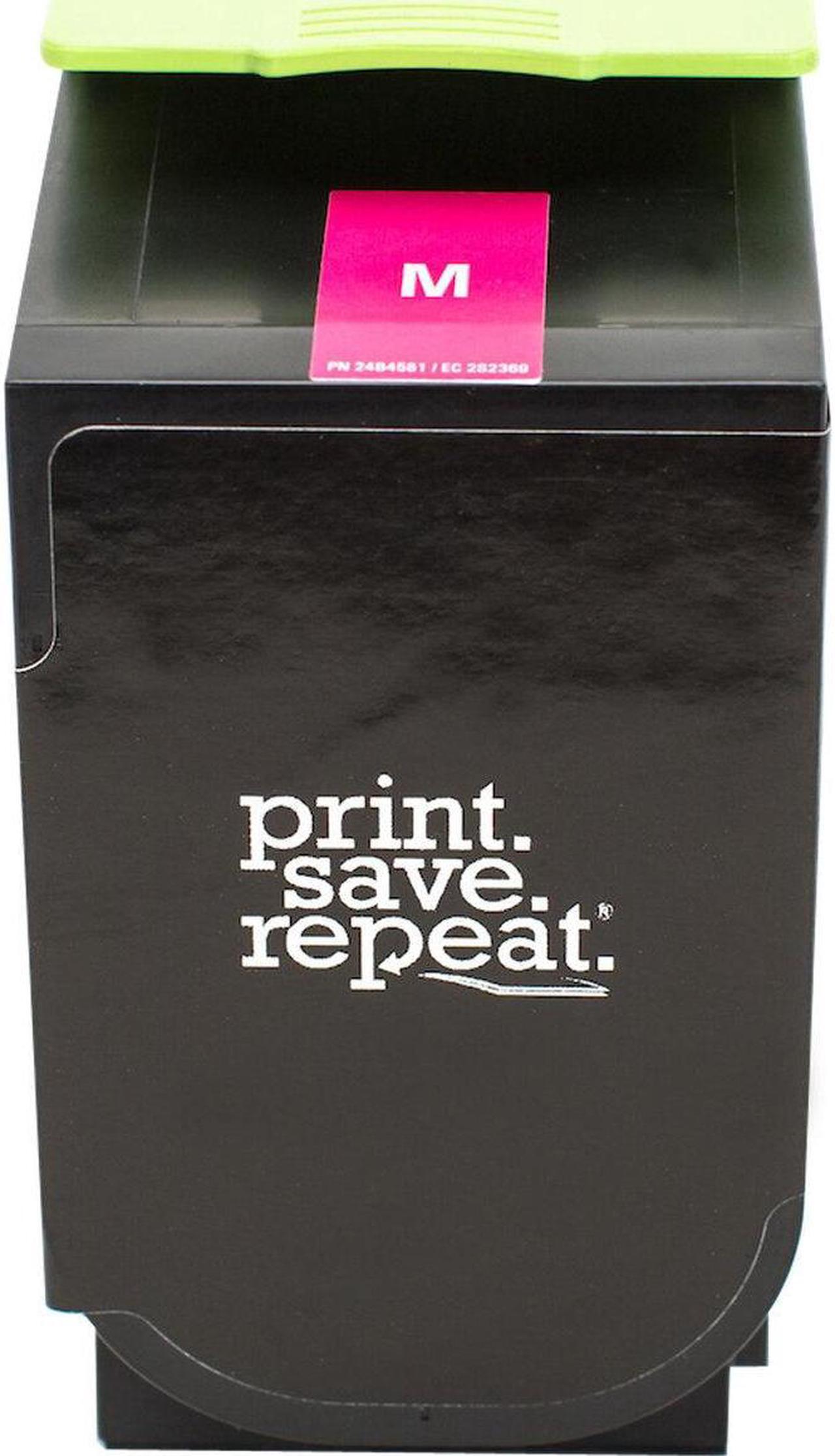 Alt view image 3 of 3 - Print.Save.Repeat. Lexmark 701HM Magenta High Yield Toner Cartridge for CS310, CS410, CS510 [3,000 Pages]