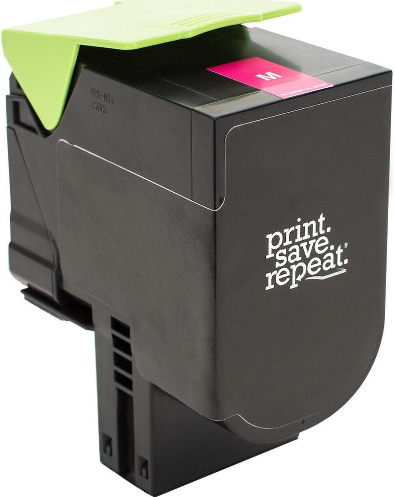 Alt view image 2 of 3 - Print.Save.Repeat. Lexmark 701HM Magenta High Yield Toner Cartridge for CS310, CS410, CS510 [3,000 Pages]