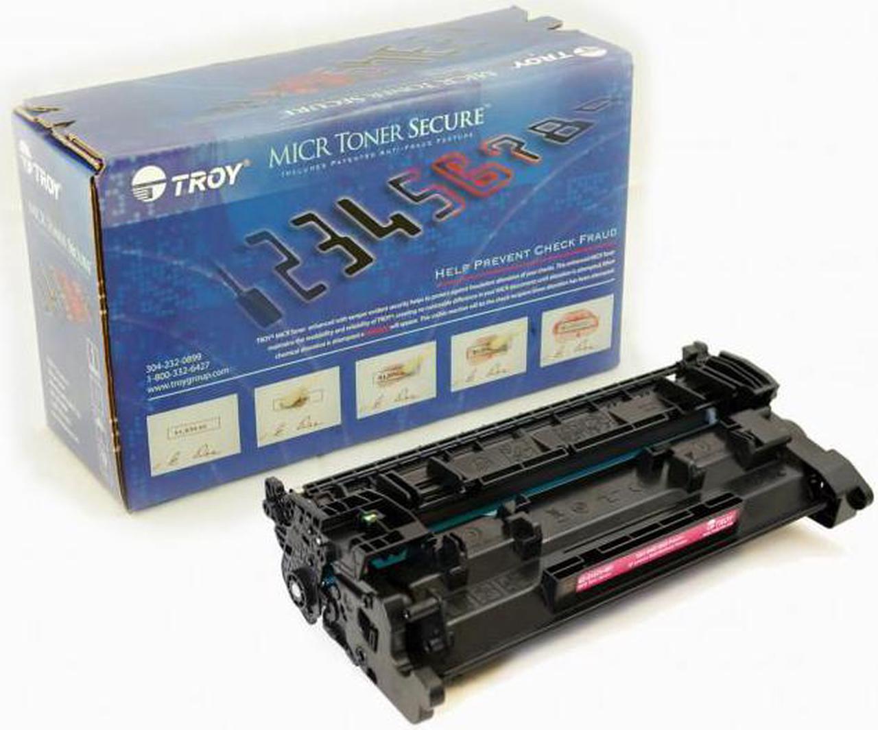 Troy 02-81575-001 Black MICR Toner Secure Cartridge