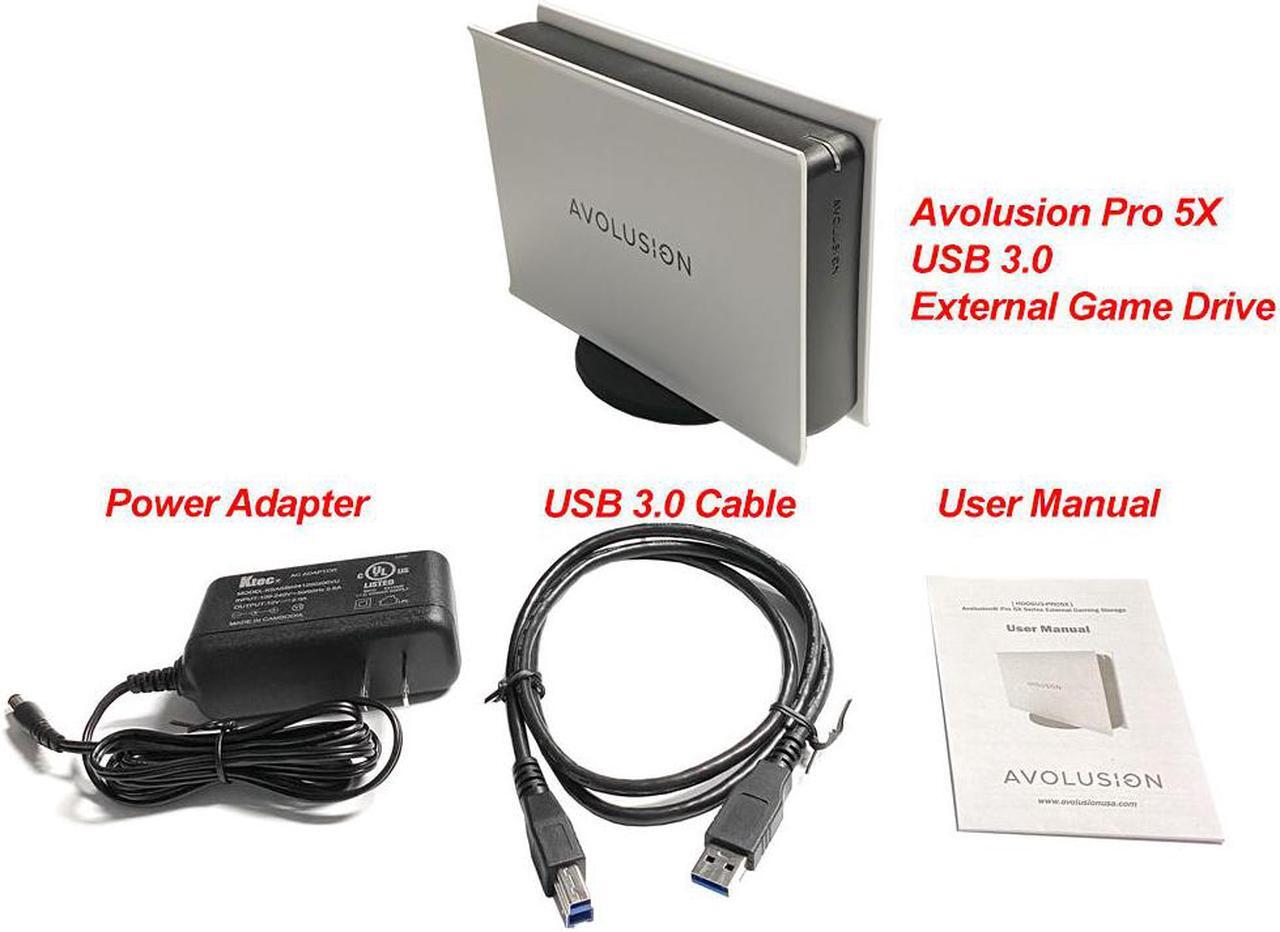 Alt view image 4 of 7 - Avolusion PRO-5X Series 14TB USB 3.0 External Hard Drive for WindowsOS Desktop PC / Laptop (White) - 2 Year Warranty