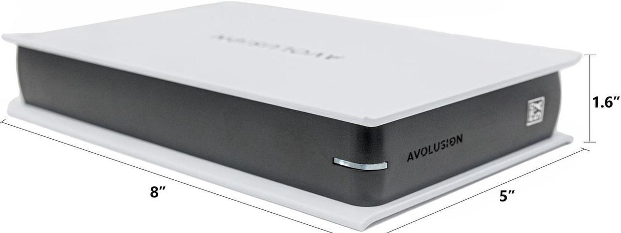 Alt view image 6 of 7 - Avolusion PRO-5X Series 14TB USB 3.0 External Hard Drive for WindowsOS Desktop PC / Laptop (White) - 2 Year Warranty