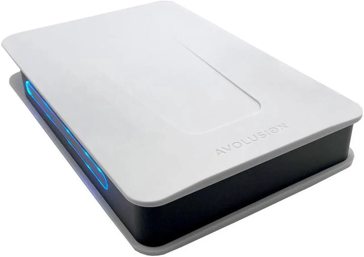 Alt view image 6 of 7 - Avolusion PRO-T5 Series 8TB USB 3.0 External Gaming Hard Drive for PS5 Game Console (White) - 2 Year Warranty