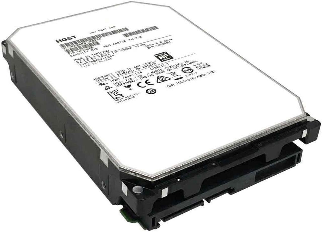 Alt view image 4 of 6 - HGST Ultrastar He8 8TB 512e 7200RPM SATA 6Gb/s 3.5" HDD (HUH728080ALE604)