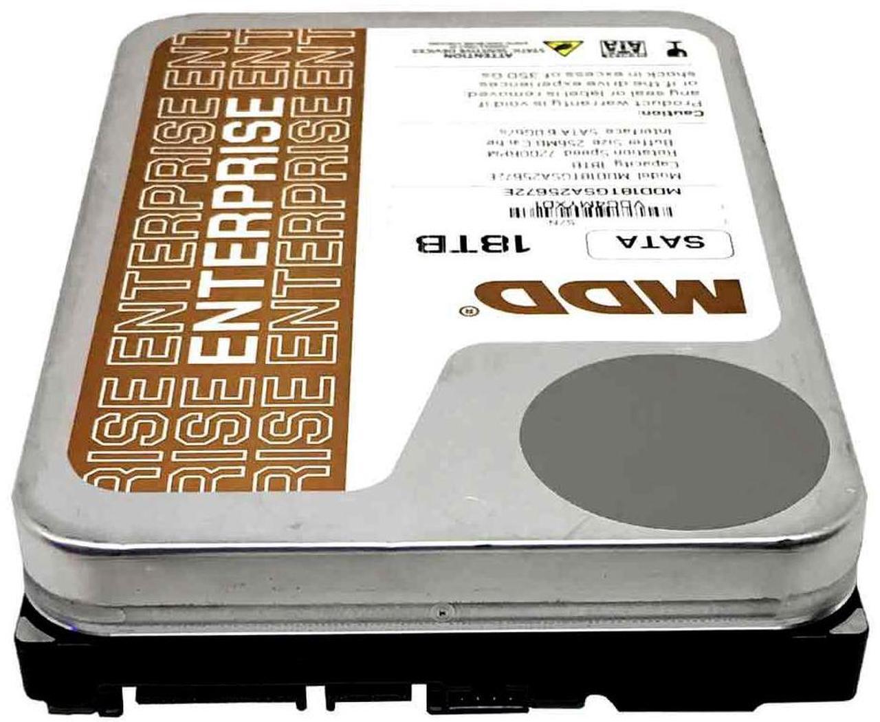 Alt view image 2 of 5 - MDD MDD18TSATA25672E18TB 7200 RPM 256MB Cache SATA 6.0Gb/s 3.5" Internal Enterprise Hard Drive