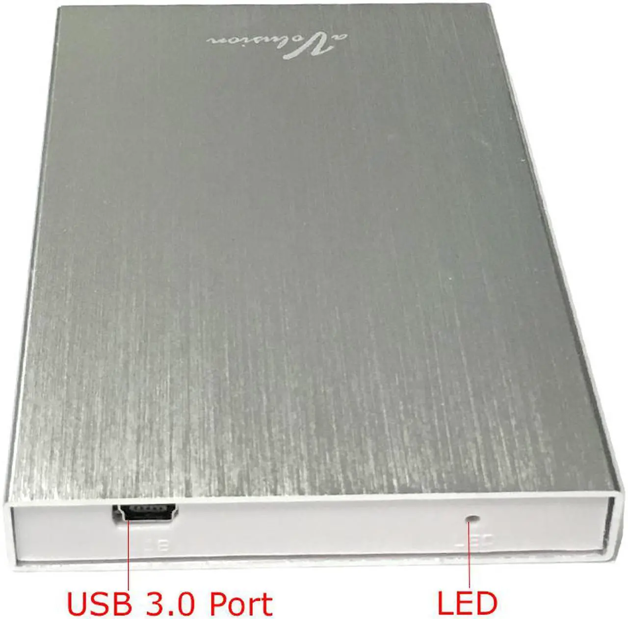 Alt view image 6 of 6 - Avolusion HD250U3 320GB Ultra Slim SuperSpeed USB 3.0 Portable External Hard Drive (Pocket Drive) (Silver) - 2 Year Warranty