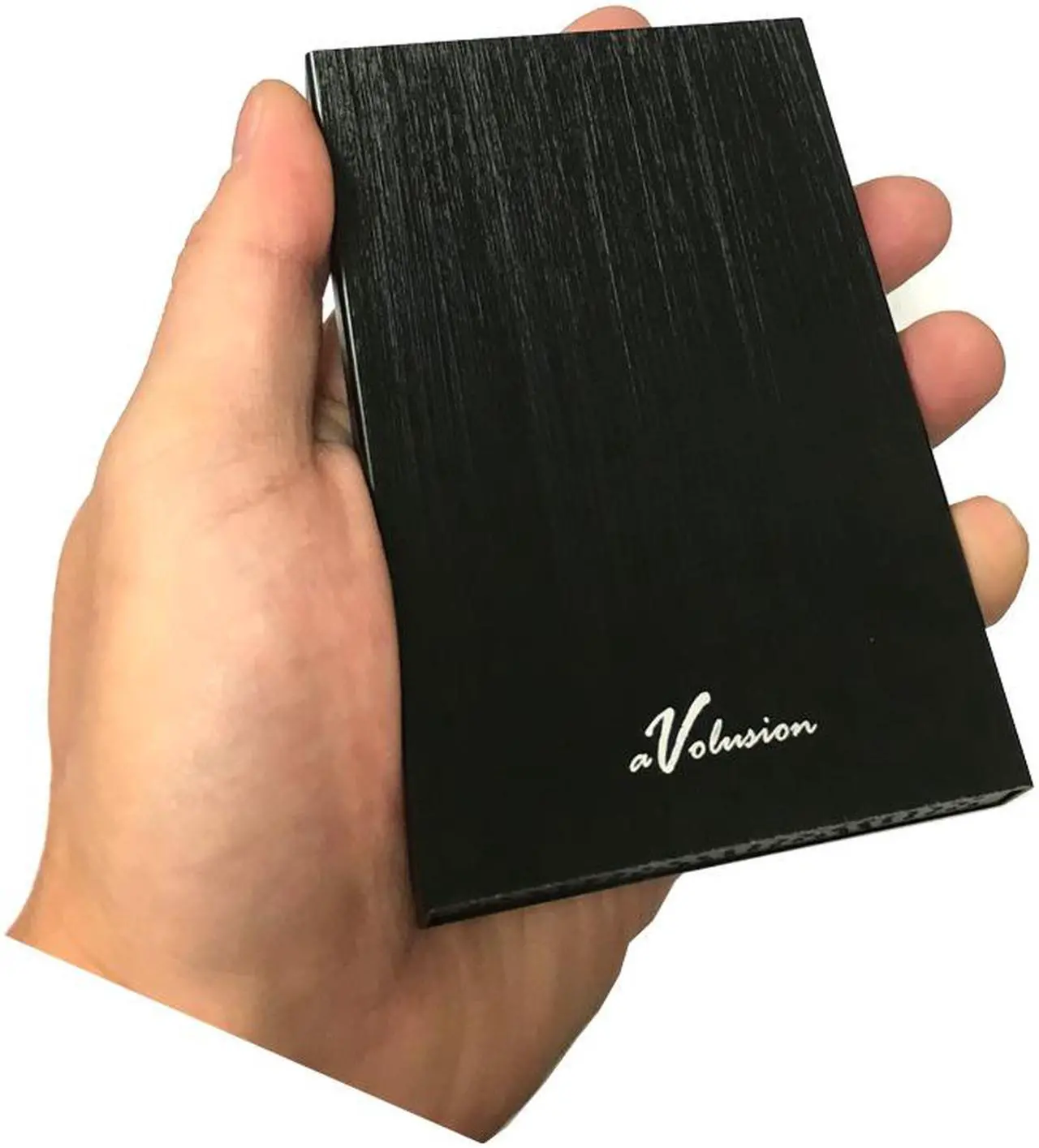 Alt view image 4 of 6 - Avolusion HD250U3 500GB Ultra Slim SuperSpeed USB 3.0 Portable External Hard Drive (Windows OS Formatted) (Black)