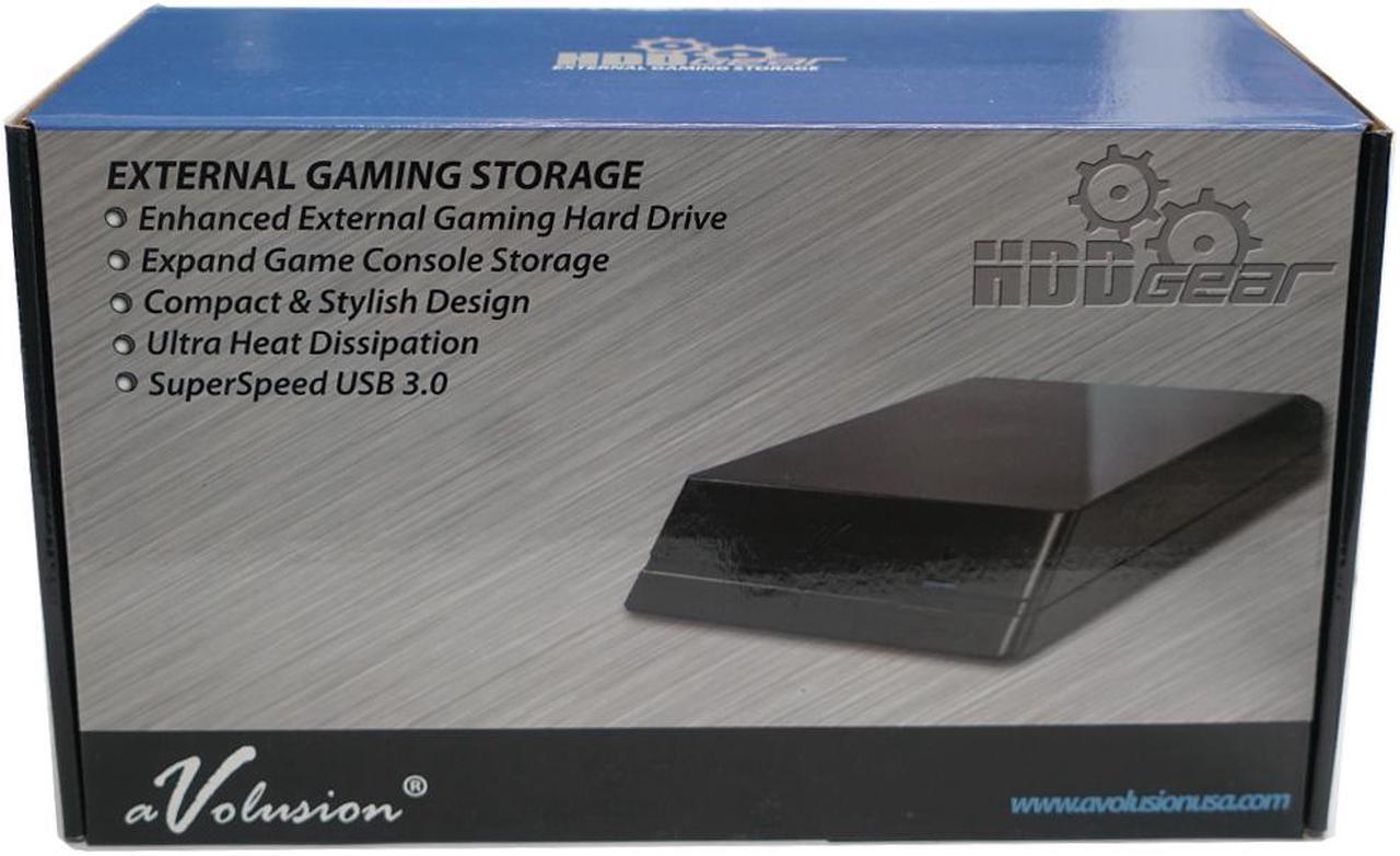 Alt view image 3 of 5 - Avolusion HDDGear 4TB USB 3.0 External Gaming Hard Drive (for XBOX ONE, XBOX ONE S, XBOX ONE X) - 2 Year Warranty