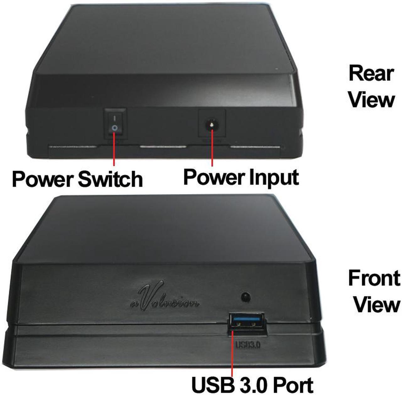 Alt view image 4 of 5 - Avolusion HDDGear 4TB USB 3.0 External Gaming Hard Drive (for XBOX ONE, XBOX ONE S, XBOX ONE X) - 2 Year Warranty