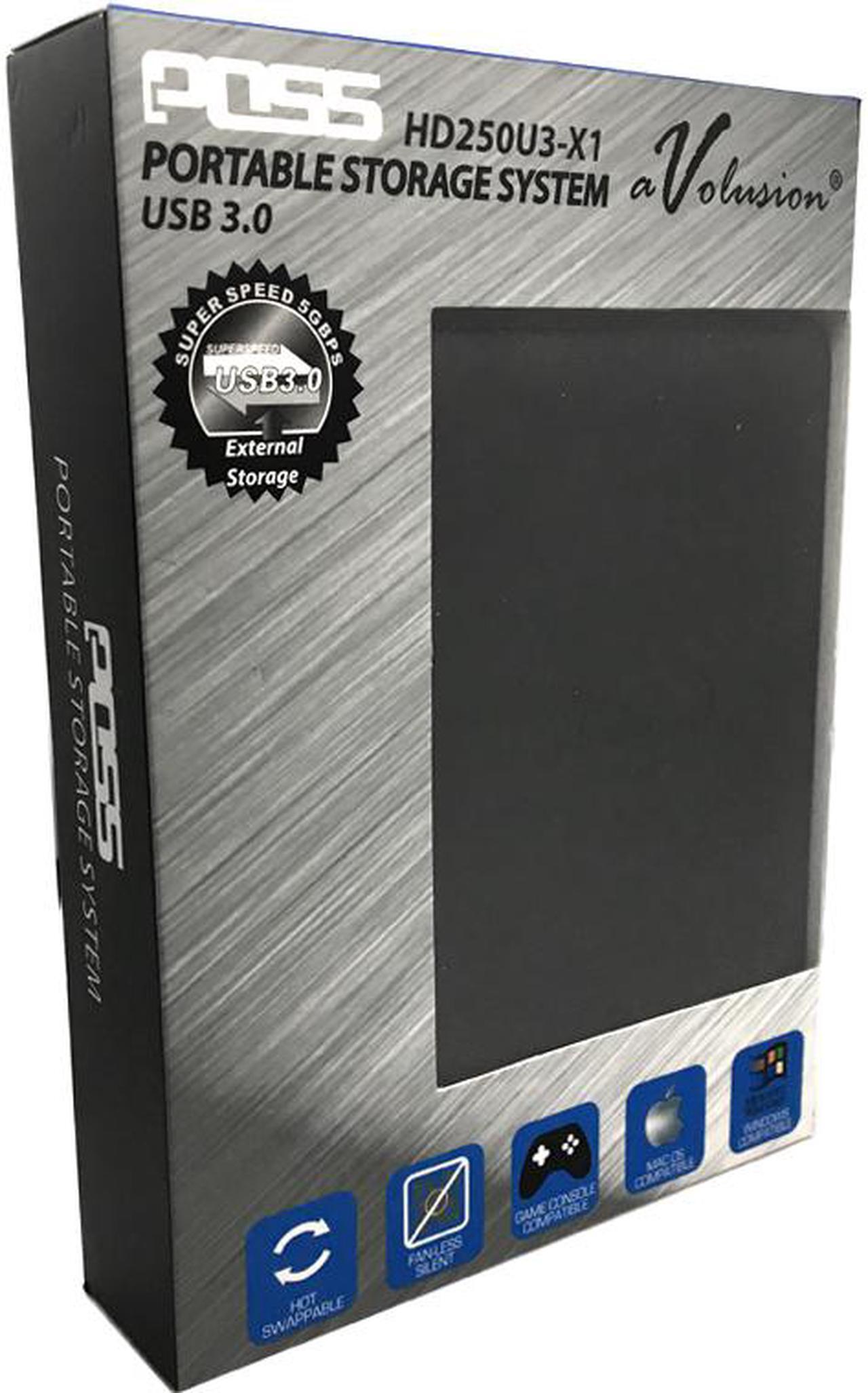 Alt view image 3 of 6 - Avolusion 2TB USB 3.0 Portable External XBOX One Hard Drive (XBOX One Pre-Formatted) HD250U3-X1-2TB-XBOX