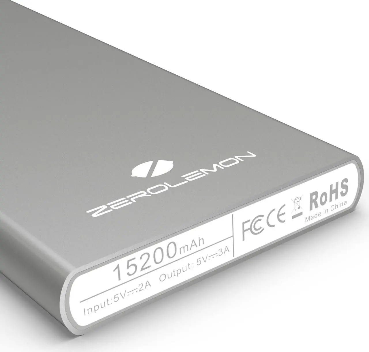 Alt view image 3 of 5 - ZeroLemon 15200mAh JuiceBox External Battery Power Bank for iPhone 7/iPhone 7 Plus, Samsung and More- Space Grey