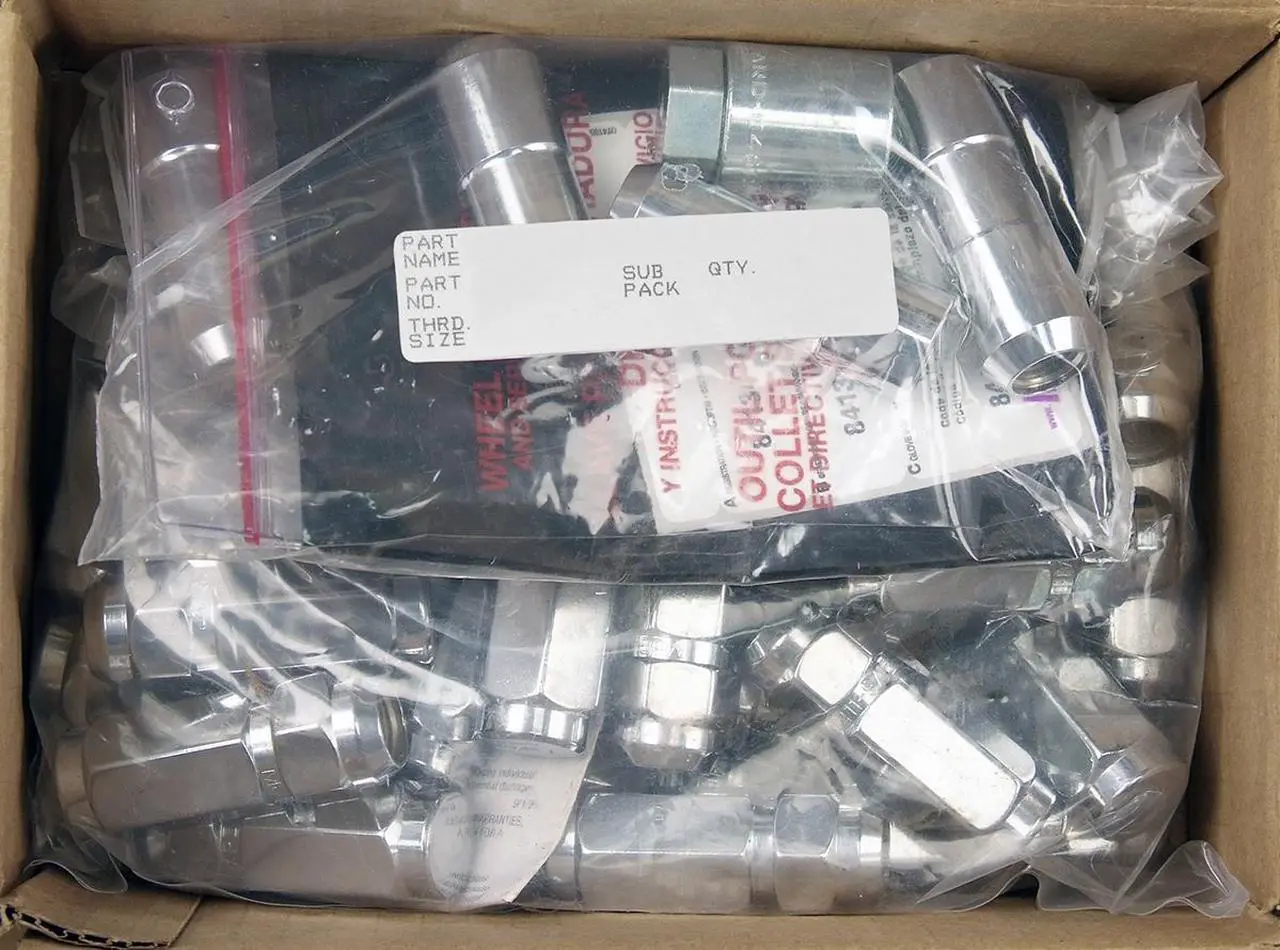 Alt view image 7 of 8 - McGard 84834 Chrome Cone Seat Wheel Installation Kit; 8 Lug (9/16"-18)