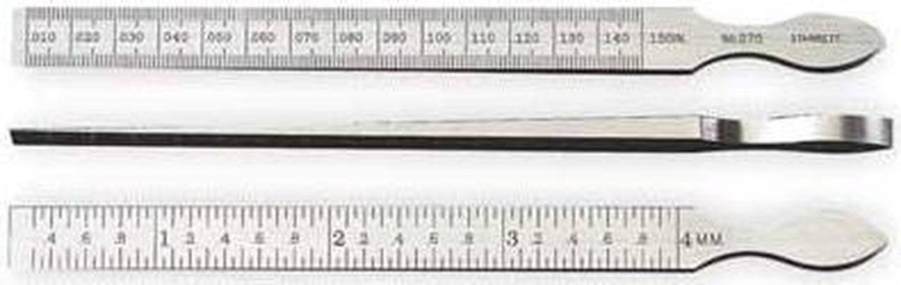 Alt view image 2 of 2 - STARRETT 270 Taper Gage,0.010-0.150 In,6 1/4 In L