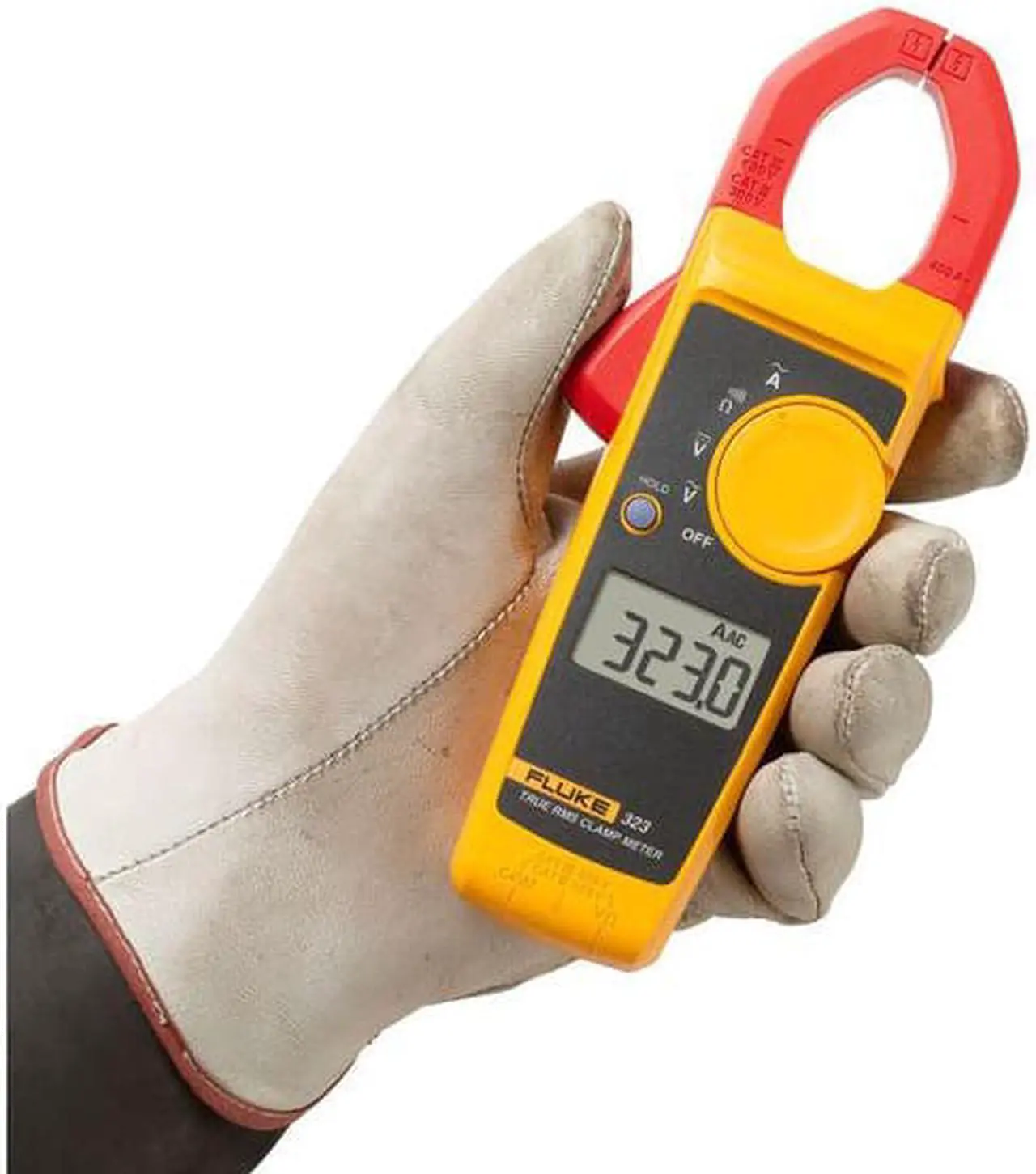 Alt view image 2 of 3 - FLUKE FLUKE-323 Digital Clamp Meter, 400V Max AC Amps, AC/DC Voltages up to